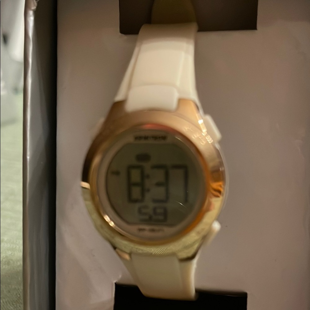 Armitron Gold and Cream Digital Watch - Picture 2 of 6